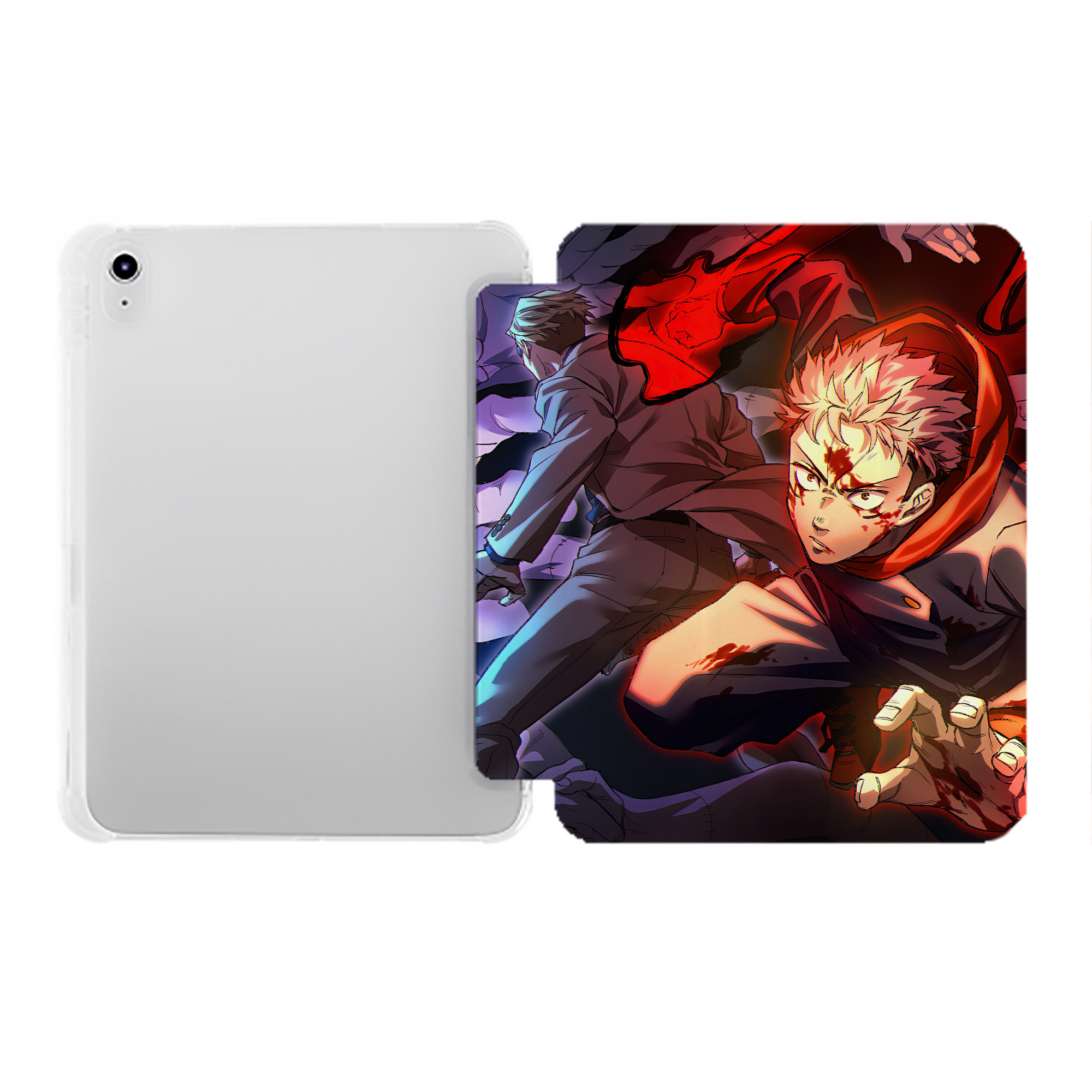 （画像用） SPY×FAMILY间谍家家酒 IPad ケース ペン収納付き 三つ折りスタンド PUレザー×シリコン 対応機種9.5/10.5/10.9インチ